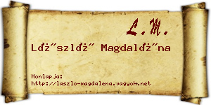 László Magdaléna névjegykártya